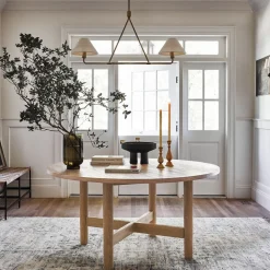 Hargrove Round Dining Table (48", 60")