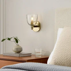 Hari 1-Light Glass Sconce (7.5")