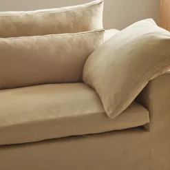 Harmony Modular Skirted Slipcover Apartment Loveseat (56")