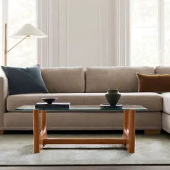 Harper Solid Wood Coffee Table (46")