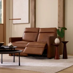 Harris Motion Reclining Leather Sofa (60"–85")