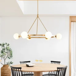 Hayes Round Light Chandelier (35"–47")