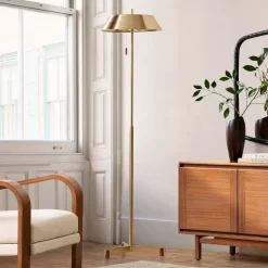 Hennings Metal Floor Lamp (62")