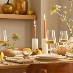 Horizon Lead-Free Crystal White Wine Glass Sets