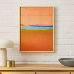 Horizons Framed Wall Art by Minted for West Elm