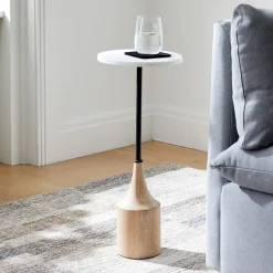 Hudson Marble Drink Table (9.5")