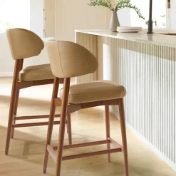 Hyde Leather Bar & Counter Stools
