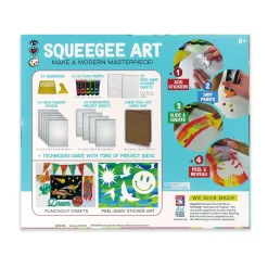 I Heart Art Squeegee Art