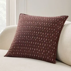 Ikat Dot Stripe Pillow Cover
