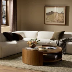 Ilaria Round Coffee Table (48")