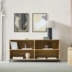 Industrial Open Storage Modular Bookcase (64")