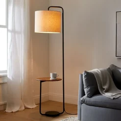 Industrial Shelf Floor Lamp (68")