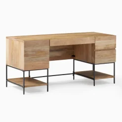 Industrial Storage Executive Desk (68")