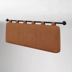 James Leather Hanging Headboard