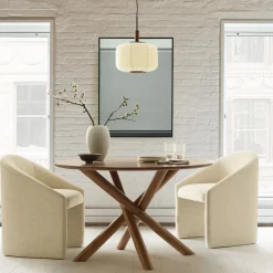 Jax Round Dining Table & Chairs Set