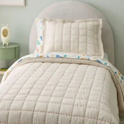Jersey Grid Quilt & Shams
