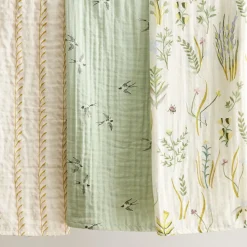 Joseph Altuzarra Blooming Garden Organic Cotton Swaddle Set