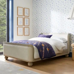 Joseph Altuzarra Sphere Foot Upholstered Bed
