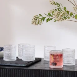 Jupiter Beaded Drinking Glass (Set of 6)