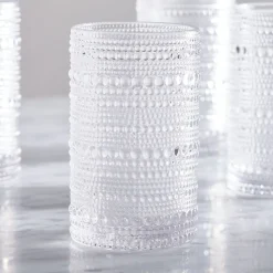 Jupiter Beaded Tall Drinking Glasses (Set of 6)
