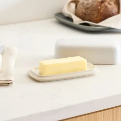 Kaloh Stoneware Butter Dish