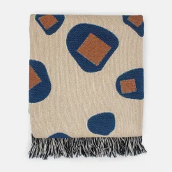 Karbon Market Cotton Panther Throw