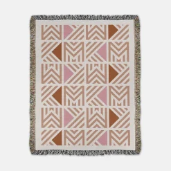 Karbon Market Cotton Signet Throw