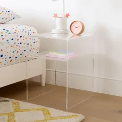 Kids Acrylic Nightstand (15")