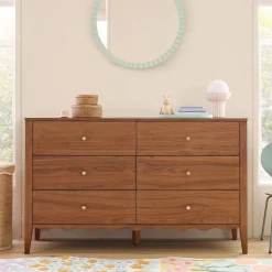 Kids Daisy 6-Drawer Dresser (55")