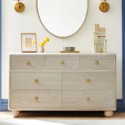 Kids Joseph Altuzarra Sphere Foot 7-Drawer Dresser (56")