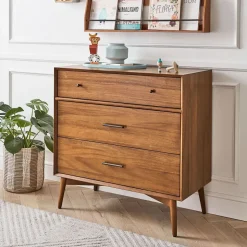 Kids Mid-Century 3-Drawer Dresser (36")