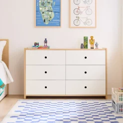 Kids Ziggy 6-Drawer Dresser (55")