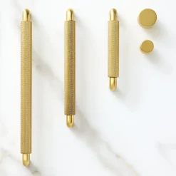 Knurled Drawer Hardware