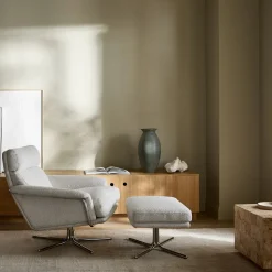 Kristoff Swivel Ottoman