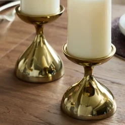 Kuba Metal Pillar Holders