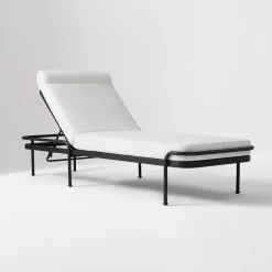 Lagos Aluminum Outdoor Chaise Lounge