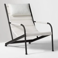 Lagos Aluminum Outdoor Sling Lounge Chair