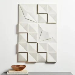 Lava Ash Tile Dimensional Wall Art