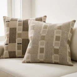 Layered Blocks Pillow Cover