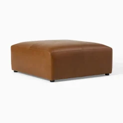 Leo Motion Leather Ottoman