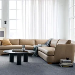 Leroy Leather 3-Piece L-Shaped Sectional (110.5")