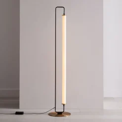 Linear Metal LED Floor Lamp (58")