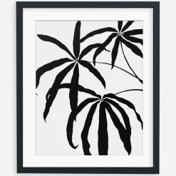 Living Pattern Framed Print - Anthurium
