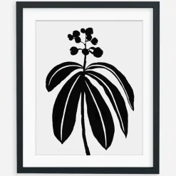 Living Pattern Framed Print - Dichorisandra Thyrsiflora