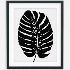 Living Pattern Framed Print - Monstera Deliciosa