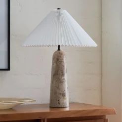 Louis Marble Table Lamp (22")