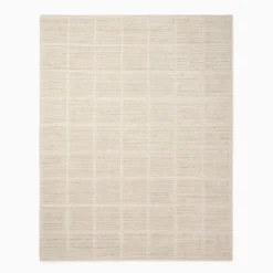 Lumini Grid Performance Wool Rug