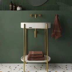 Manhattan Sink Freestanding Console