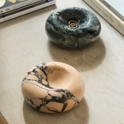 Marble Donut Trinket Tray