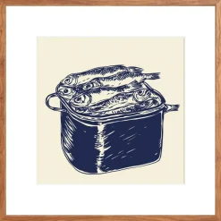 Mariners Meal Framed Wall Art By Walker Noble